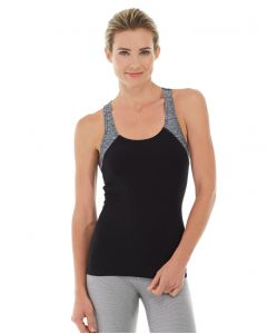 Antonia Racer Tank-M-Black